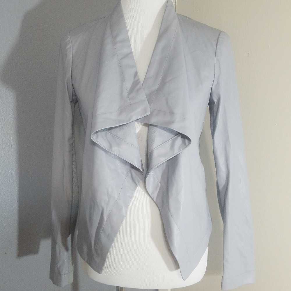 BB Dakota Grey Leather jacket S